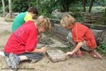 Kinder-doe-activiteiten in de prehistorie